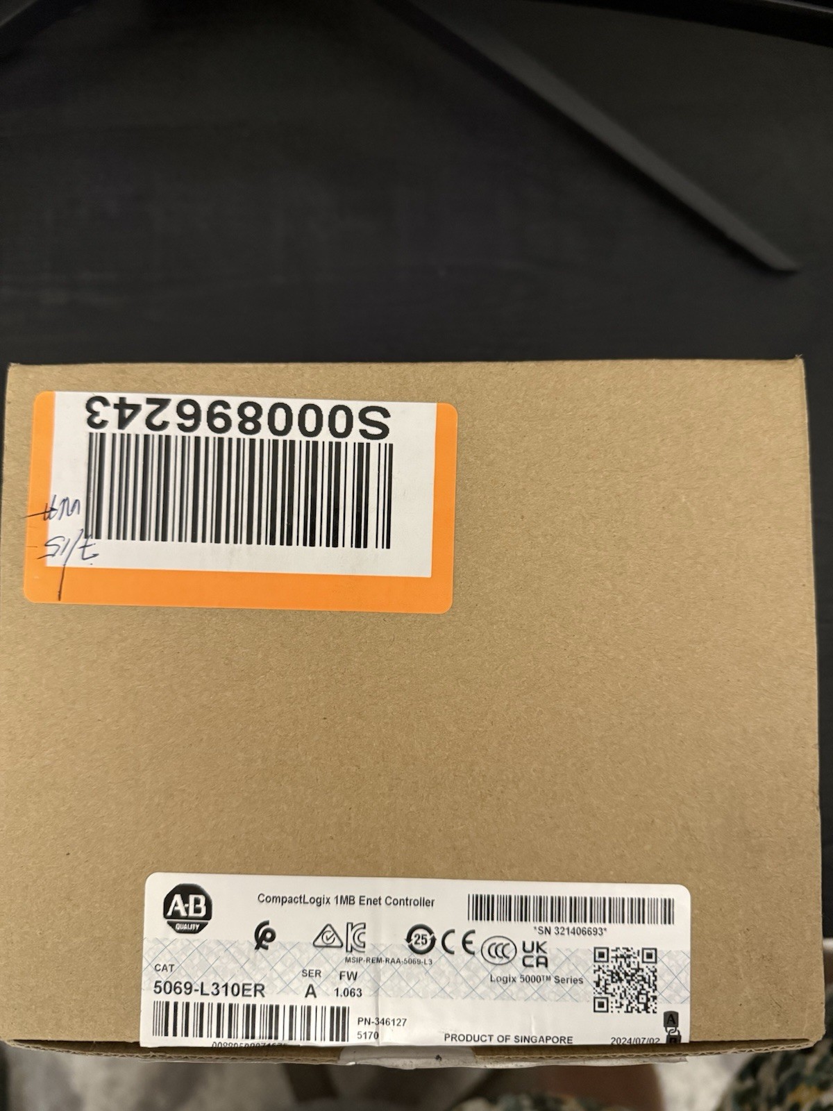 Allen-Bradley 5069-L310ER CompactLogix Controller