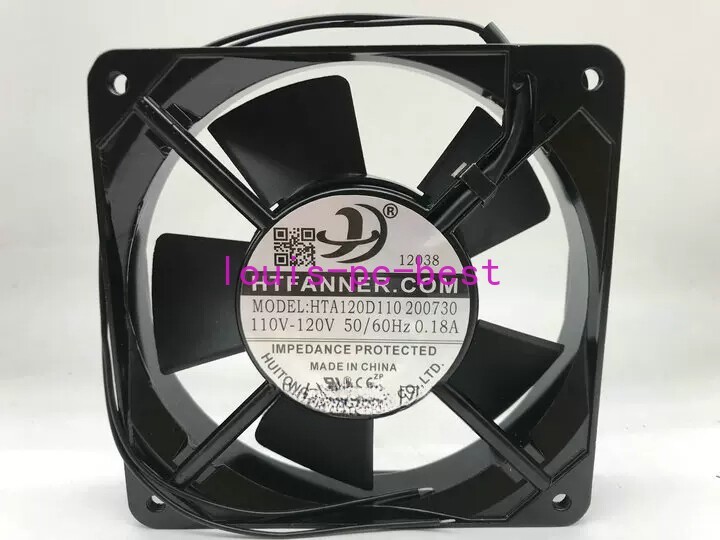 THFANNER.COM HTA120D110 200730 110V-120V 0.18A 12025 AC Cooling Fan