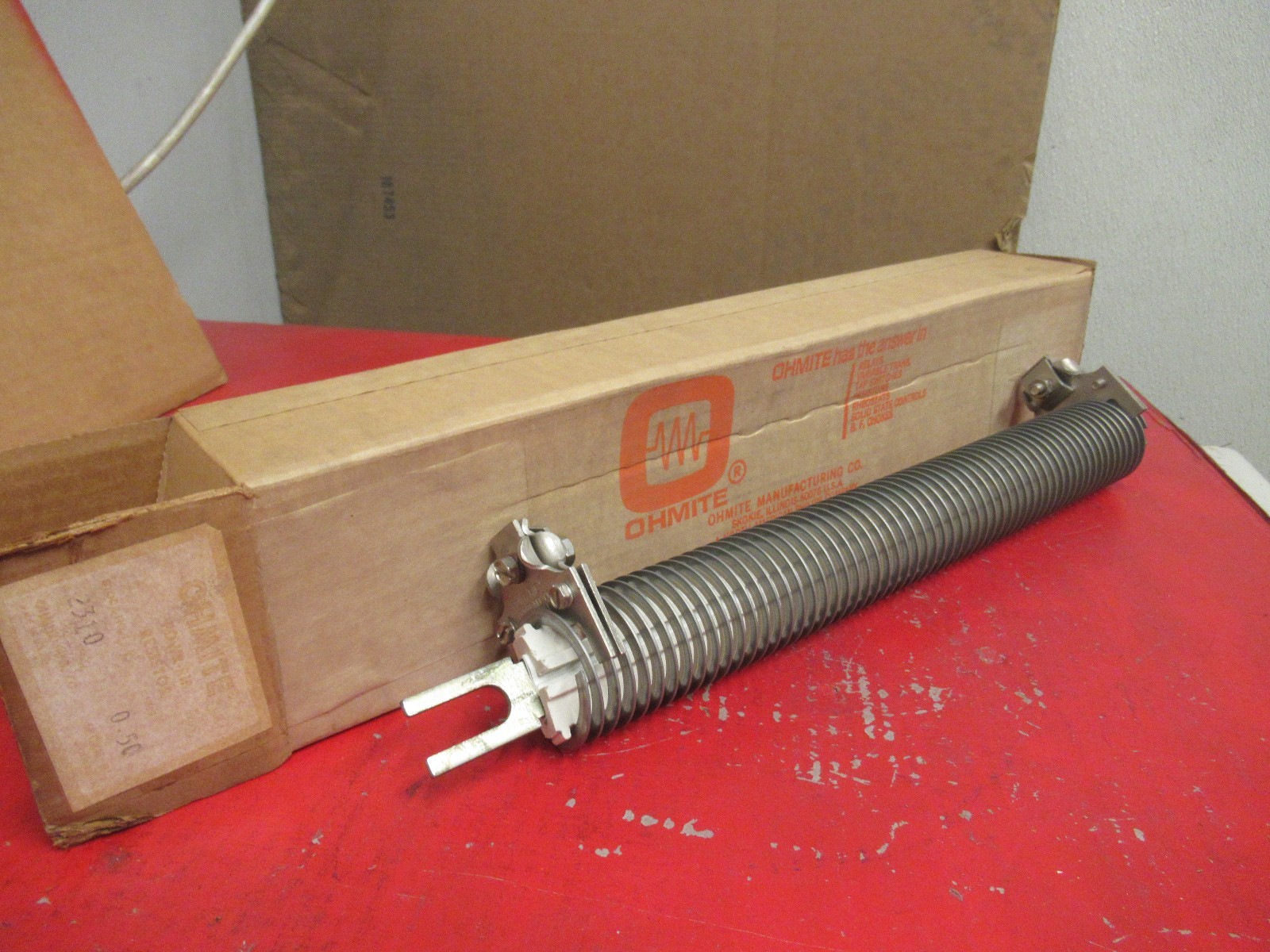 OHMITE POWR-RIB RESISTOR 2310 0.50Ω OHMS NEW IN BOX
