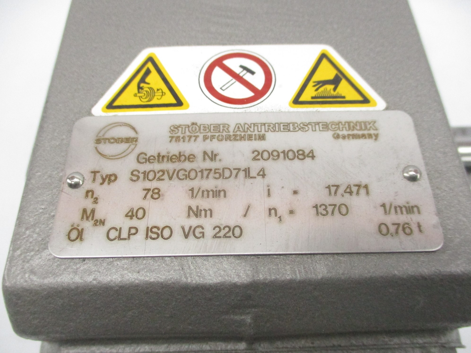 STOBER S102VG0175D71L4 NSNP