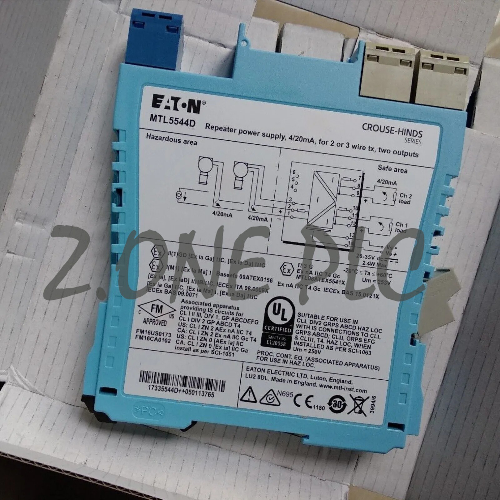 1pcs New EATON MTL5544D isolating driver brand