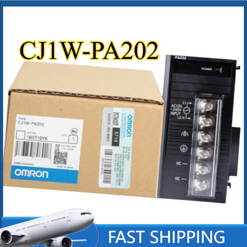Omron CJ1W-PA202 1PCS Power Supply Unit 100-240VAC CJ1WPA202 fast delivery