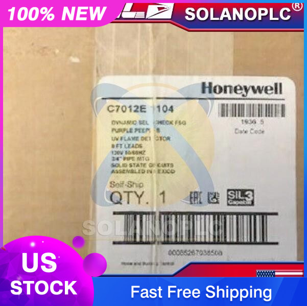 Honeywell C7012E1104 Honeywell Burner Detector Fast Shipping C7012E1104 New
