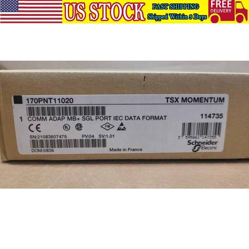 New In Box 170PNT11020 Communication Adapter Schneider 170-PNT-110-20