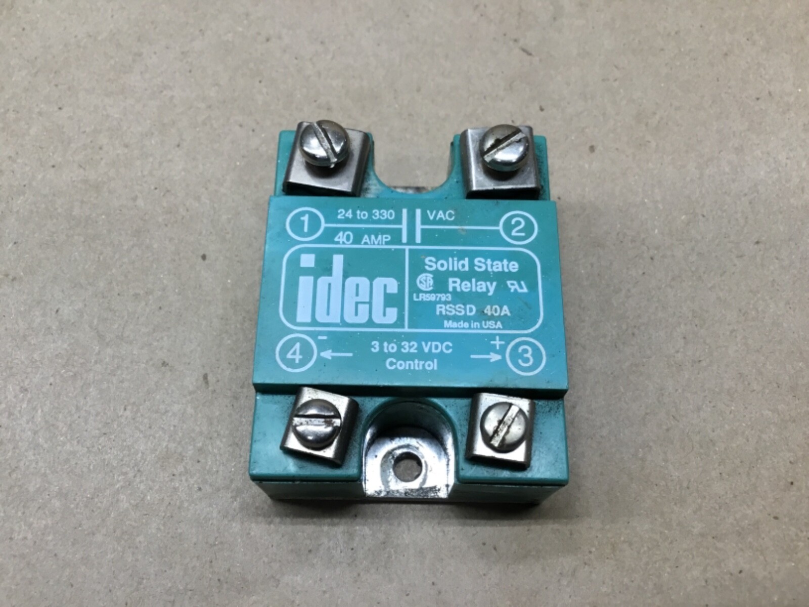 IDEC RSSD-40A Solid State Relay 40 Amp #80A11
