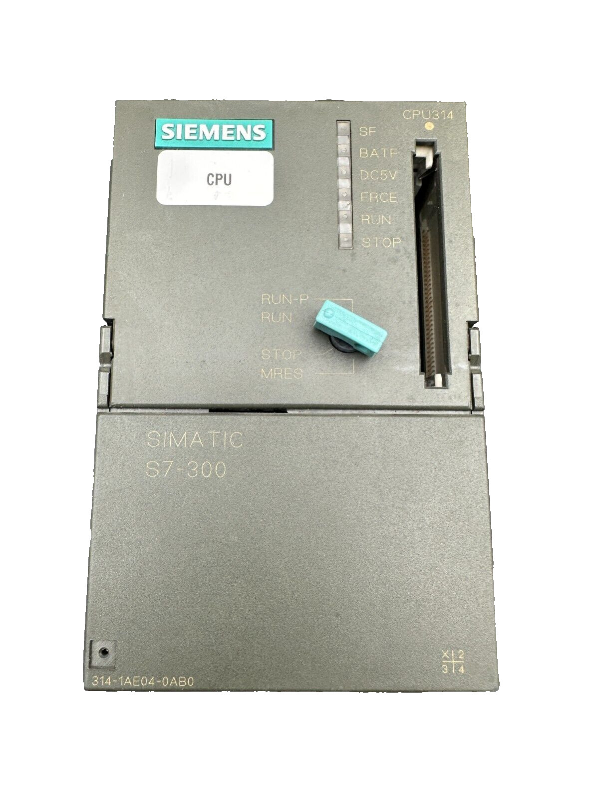 SIEMENS SIMATIC S7-300 CPU314 6ES7314-1AE04-0AB0