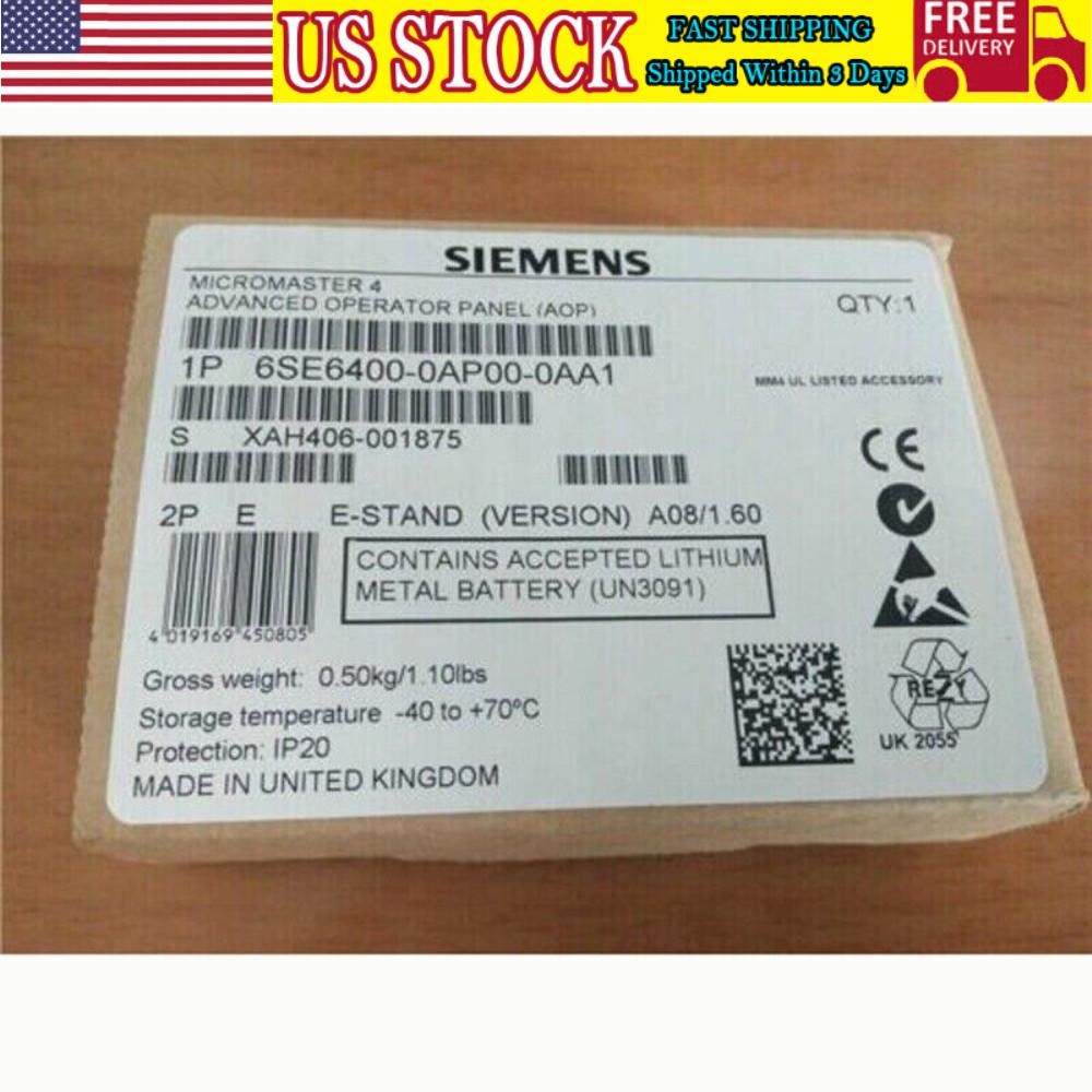 New Siemens 6SE6400-0AP00-0AA1 6SE64000AP000AA1 Advanced Operator Panel