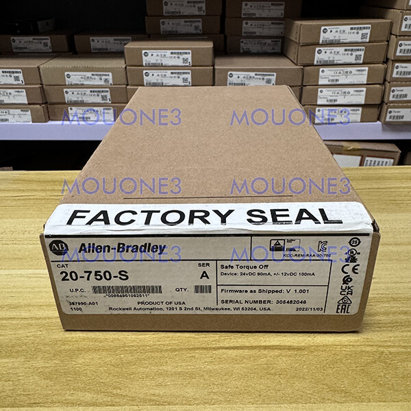Allen-Bradley 20-750-S /A 750 Safe Torque Off Module Brand New Free Shipping