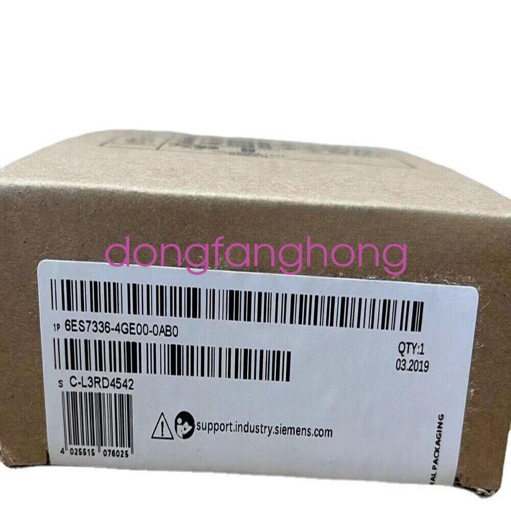 6ES7 336-4GE00-0AB0 NEW SIEMENS 6ES7336-4GE00-0AB0 S7-300 Analog Input Module