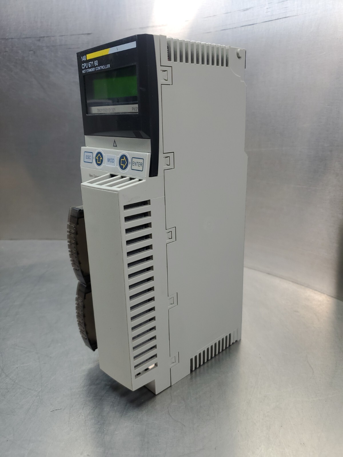 SCHNEIDER ELECTRIC 140CPU67160 QUANTUM HOT STANDBY CONTROLLER MODULE. 3A-25