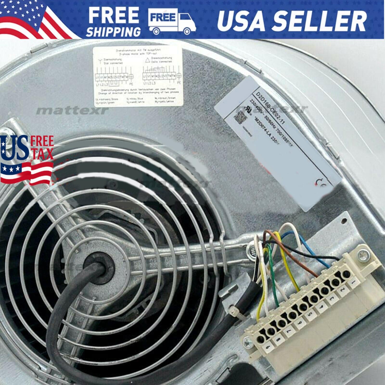 1pc New Siemens Inverter Fan D2D160-CE02-11 230/400V 700W Fast Shipping