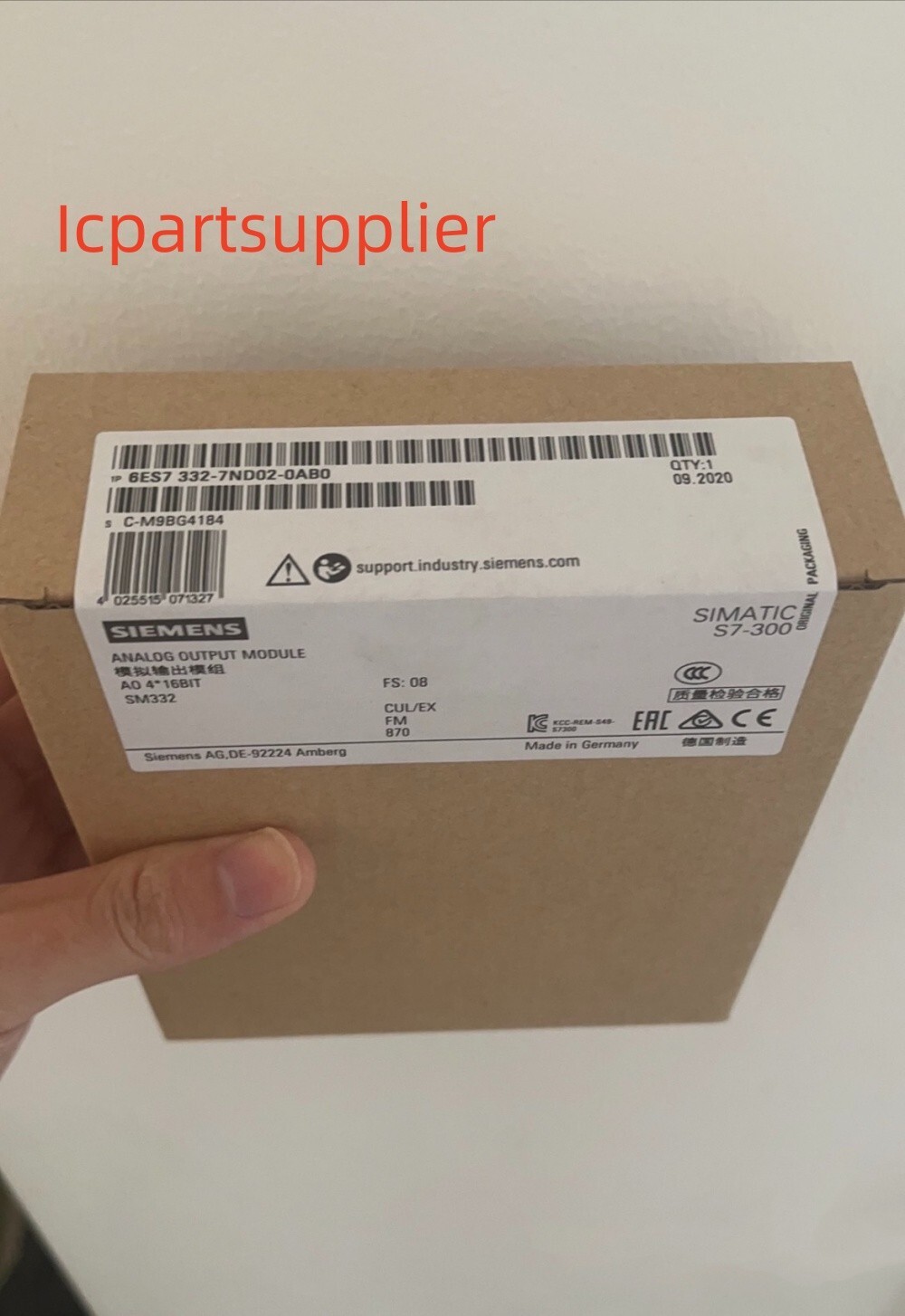 1PCS 6ES7332-7ND02-0AB0 6ES7 332-7ND02-0AB0 Brand-new Fast Shipping