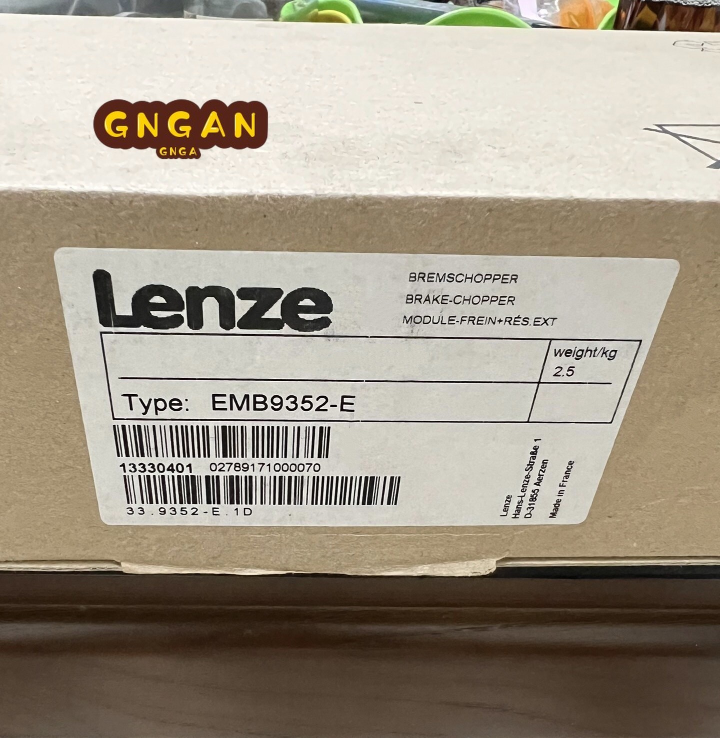 EMB9352-E New Lenze Operating Instructions Manual EMB9352-E