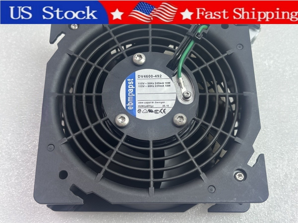 1PCS Brand New Ebmpapst DV4600-492 Fan 115V 50-60HZ US Sotck Fast delivery
