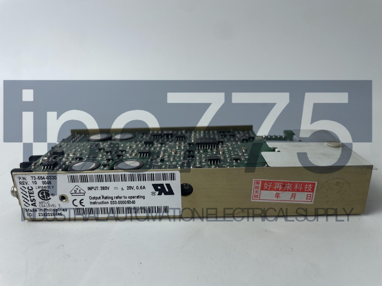 1PCS Used ASTEC 73-554-0330 In Good Condition switch power supply