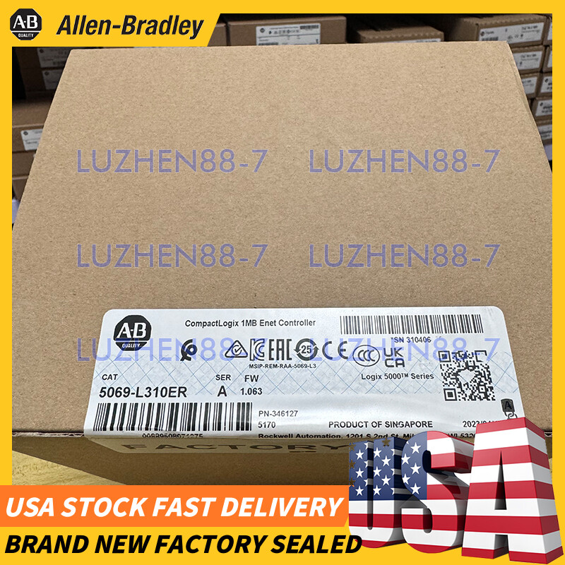 NEW 5069-L310ER Allen-Bradley SER A CompactLogix 1MB Controller UPS Shipping