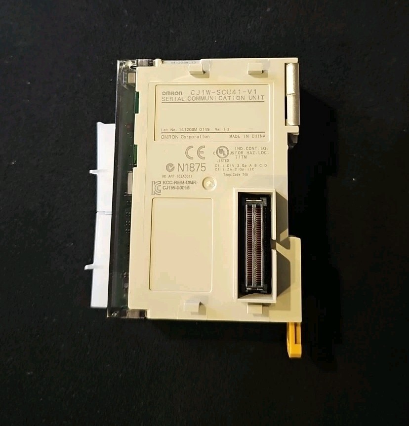 OMRON CJ1W-SCU41-V1 PLC Sysmac Serial Communication Module Programmable Control