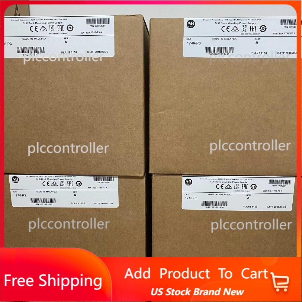 New Factory Sealed AB 1746-P3 /A SLC 500 Power Supply Module 1746P3