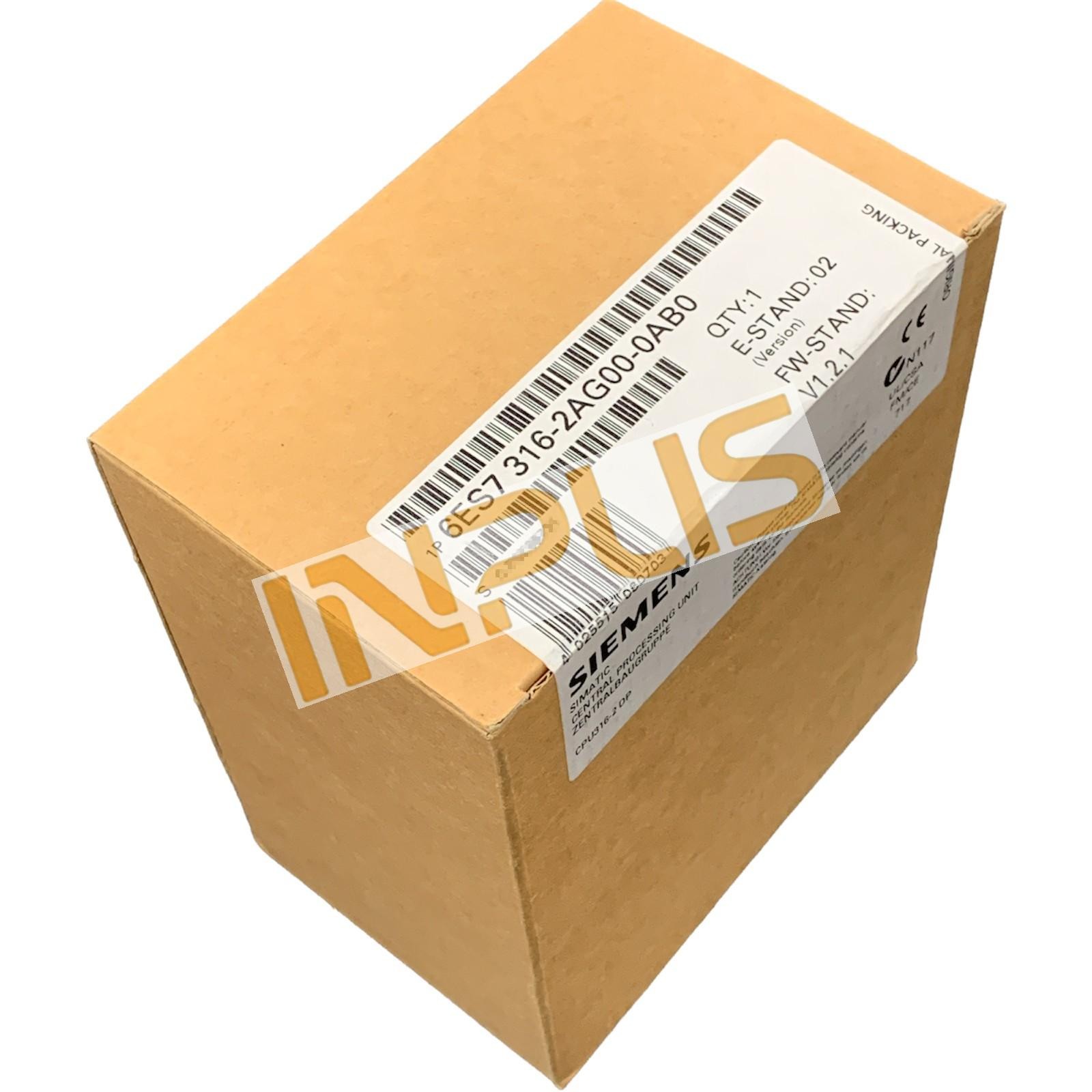6ES7 316-2AG00-0AB0 NEW SIEMENS S7-300 CPU 316-2DP Central Processing Unit