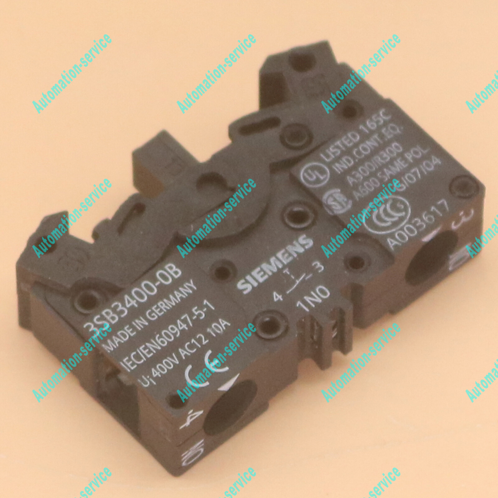 1PC New Siemens 3SB3400-0B 3SB3400 Pushbutton Contact Block Fast Delivery