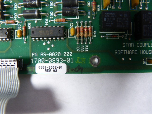 Software House AS-0020-000 Security Access Control Board MISSING TERMINALS USED