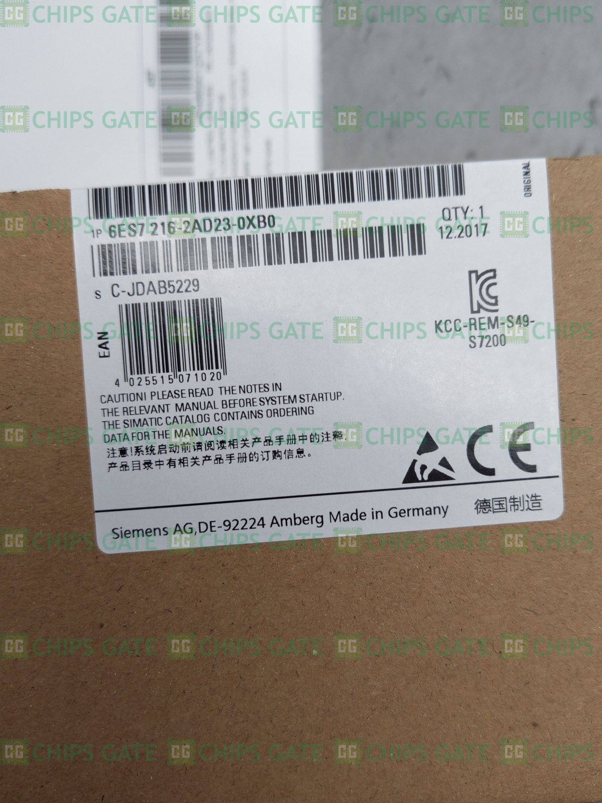 1PC New In Box Siemens 6ES7 216-2AD23-0XB0 6ES7216-2AD23-0XB0