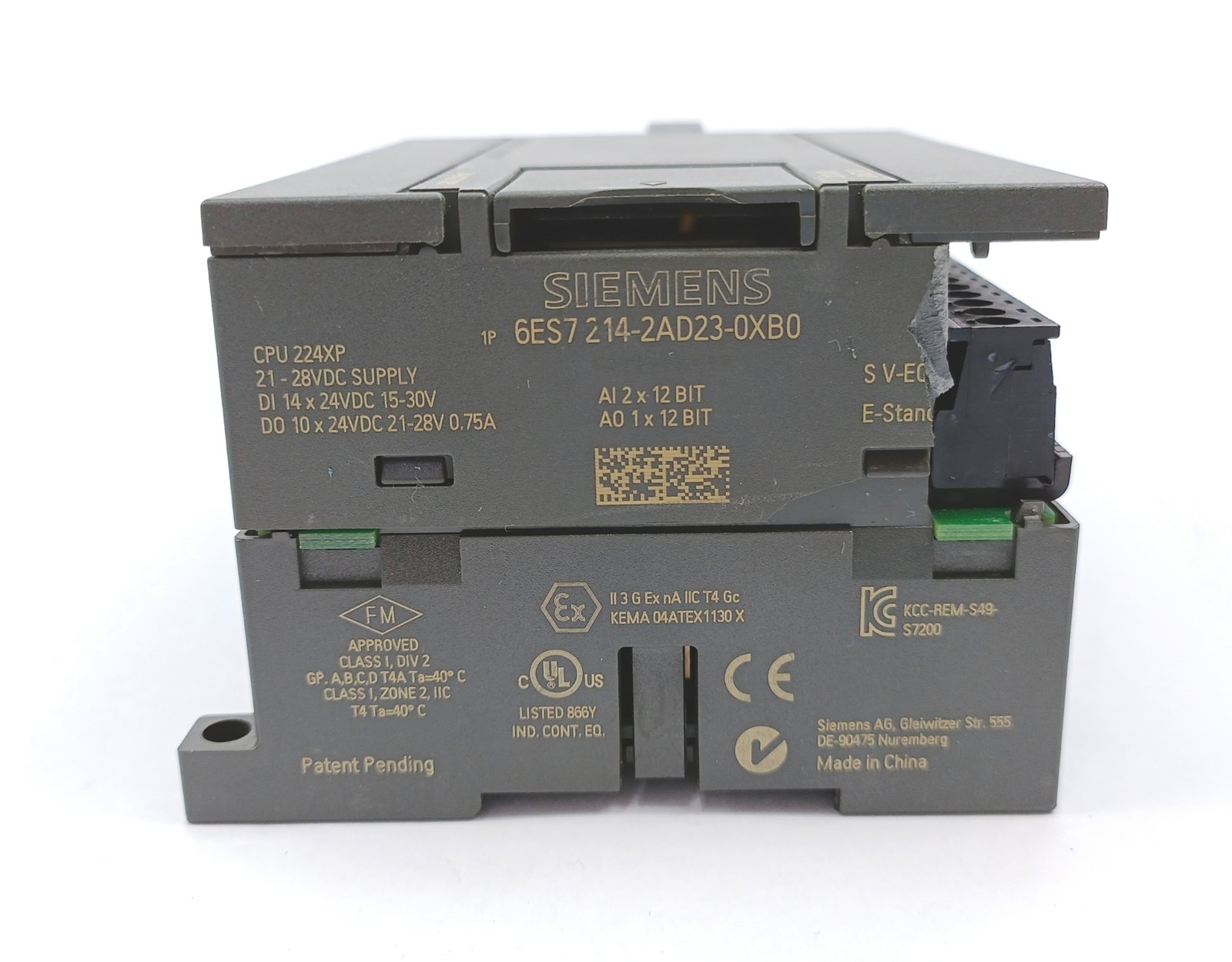Siemens 6ES7214-2AD23-0XB0 SIMATIC S7-200 CPU 224XP Compact Unit