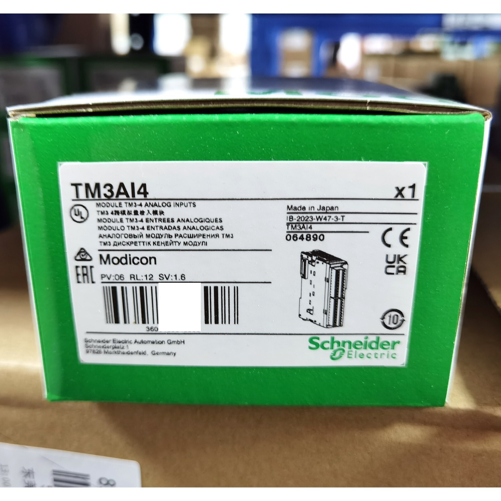 TM3AI4 1PC Brand NEW Schneider TM3AI4 PLC Module Fast Delivery TM3AI4