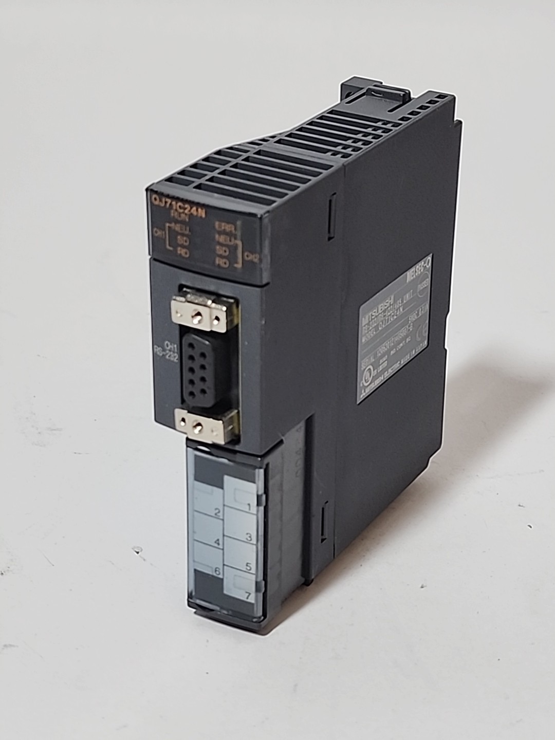 Mitsubishi QJ71C24N MELSEC-Q RS-232 RS-422 RS-485 Serial Communication PLC Mod.