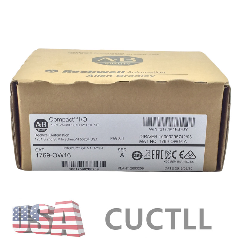 Brand New Sealed 1769-OW16 CompactLogix D/O – Allen-Bradley | USA Local Shipment