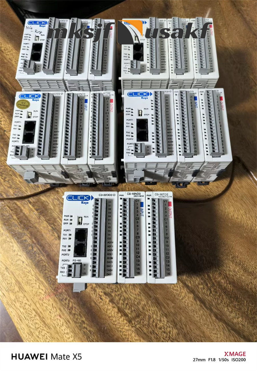 Used koyo plc modules C0-16TD2＋C0-16ND3＋C0-02DD2-D In good condition US Free tax
