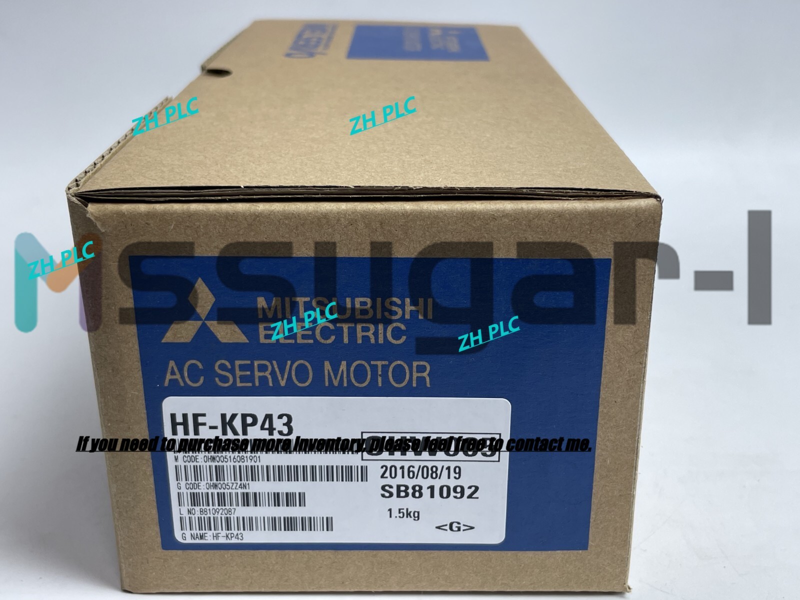 1x Mitsubishi HF-KP43 HF-KP43 AC servo motor