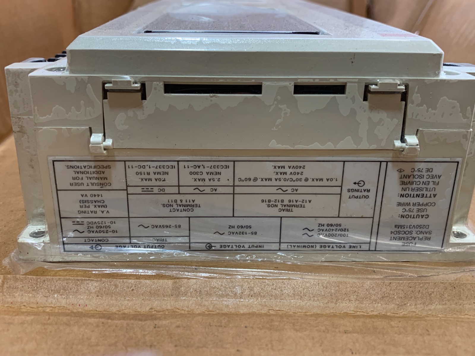 ALLEN BRADLEY 1745-LP151 SER C FRMWR 6 PROGRAMMABLE CONTROLLER – OPEN BOX