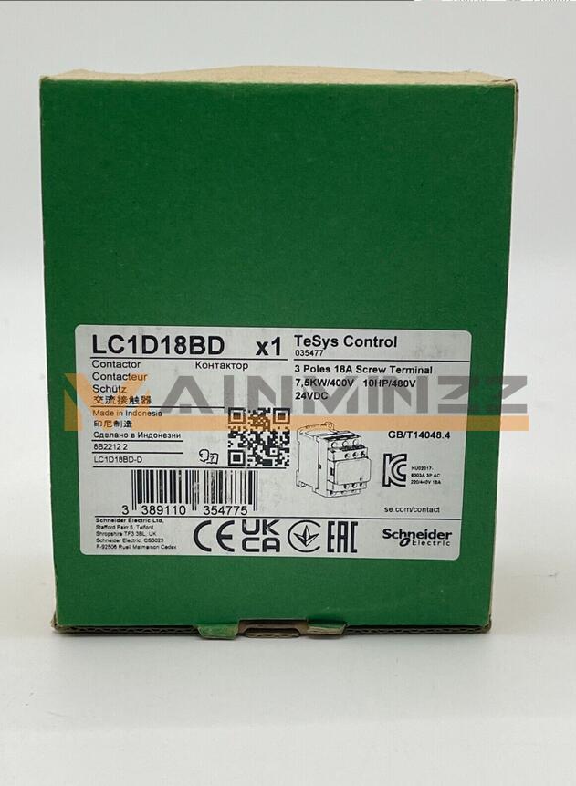 ONE NEW Contactors LC1D18BD
