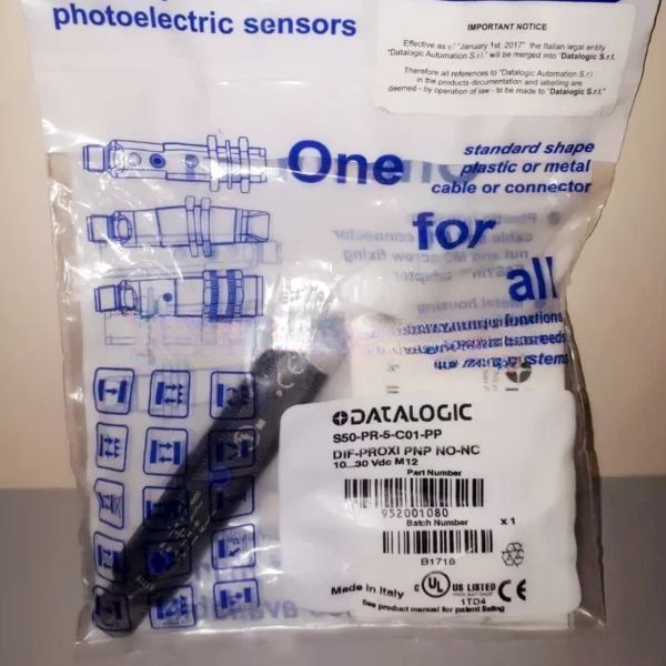 FOR S50-PR-5-C01-PP DATALOGIC Photoelectric SWITCH Sensor