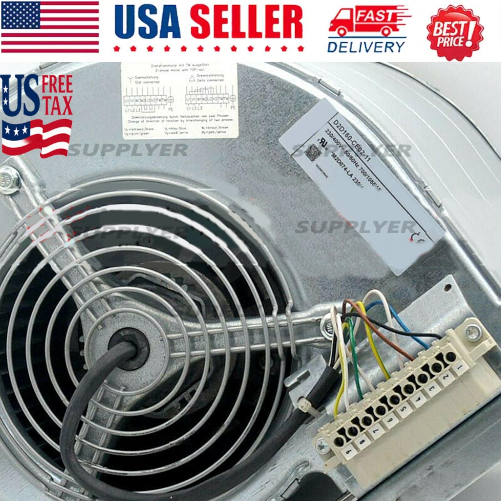 1pc New Siemens Inverter Fan D2D160-CE02-11 230/400V 700W Fast Shipping