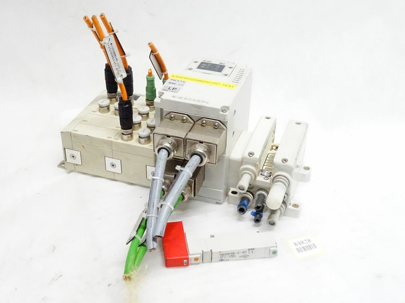 SMC Bus Module EX245-SPR1-X165 + EX245-DX1-X36 / EX245-DY1-X37 + VQC2201NR-5-X27