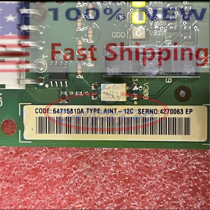 Used One ABB Inverter ACS800 optical fiber communication motherboard AINT-12C