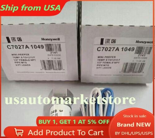 New in box original Honeywell C7027A1049 C7027A-1049 Flame Detector Sensor