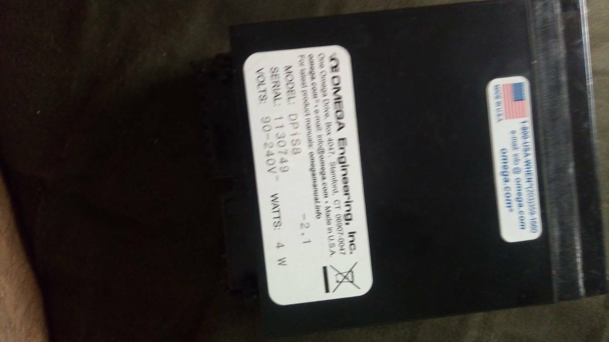 OMEGA Engineering DPiS8 PROCESS/STRAIN GAUGE MONITOR/ALARM