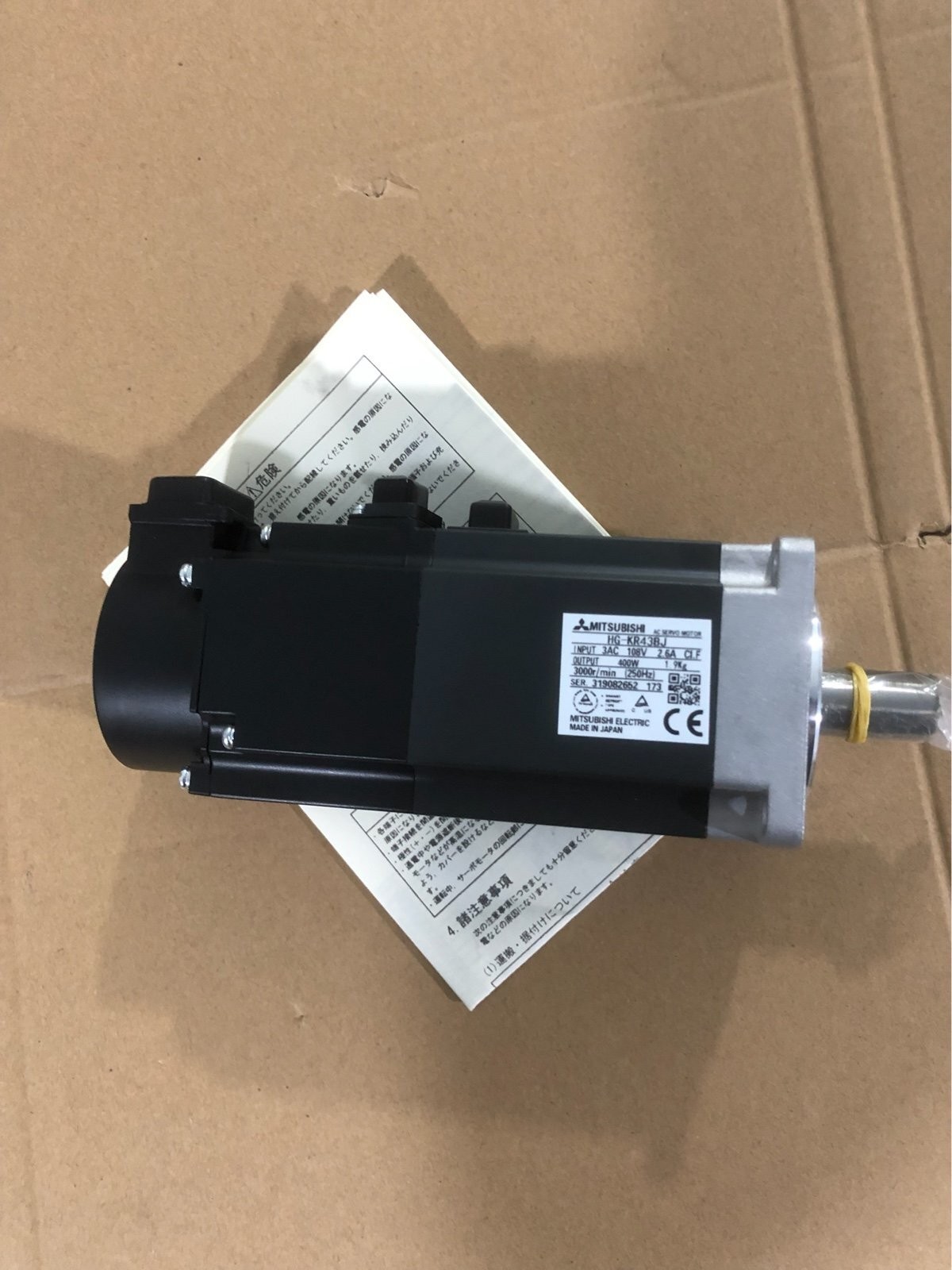 New Mitsubishi AC Servo Motor HG-KR43BJ Free Shipping