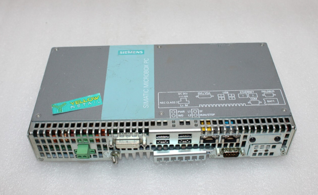 SIEMENS 6ES7647-7AE10-0MX0 SIMATIC MICROBOX PROCESSOR PC 427B