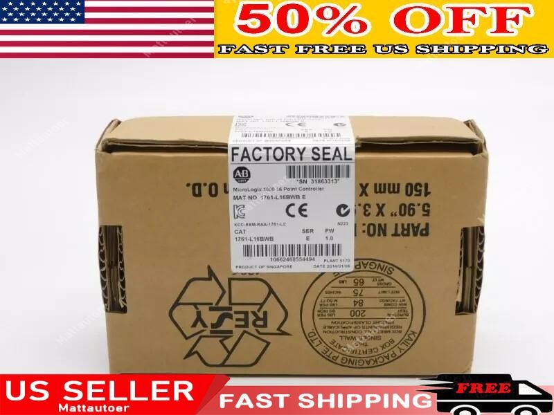 New Factory Sealed AB 1761-L16BWB MicroLogix 1000 Controller 1761L16BWB