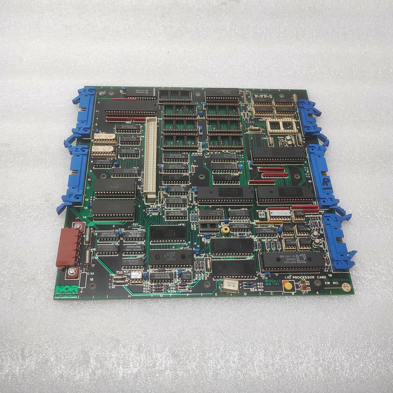 NOR CONTROL AUTOMATION NN-791 I/O PROCESSOR CARD HER100261G NN791.10