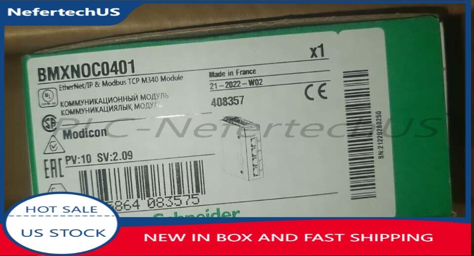 1PC New PLC MODULE BMXNOC0401