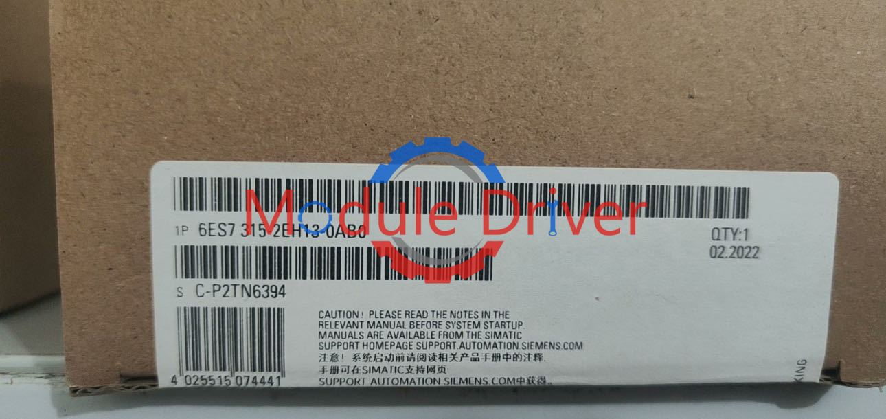 Siemens 6ES7315-2EH13-0AB0 6ES7 315-2EH13-0AB0 S7-300 CPU315-2 PNDP Controller