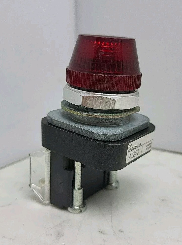 Allen Bradley 800T-QH24R Red Pilot Light 24 VDC Series U Type 4 / 13