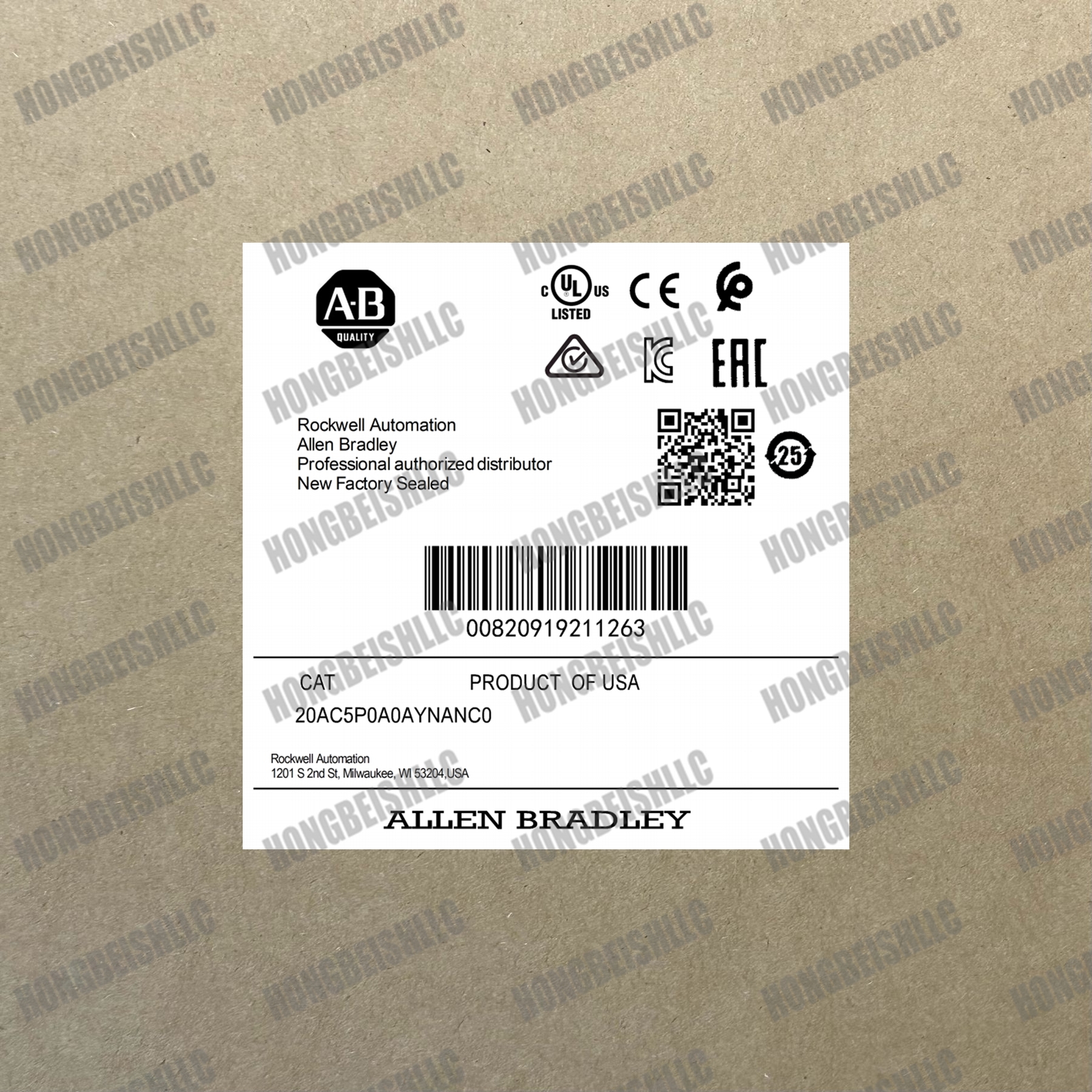 20AC5P0A0AYNANC0 PowerFlex AB Spot Goods DHL/FedEx/UPS 20AC5P0A0AYNANC0 HTP0