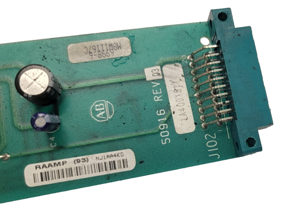 Allen Bradley 50916 Rev. 03 Trip Control Board J102 Allen-Bradley