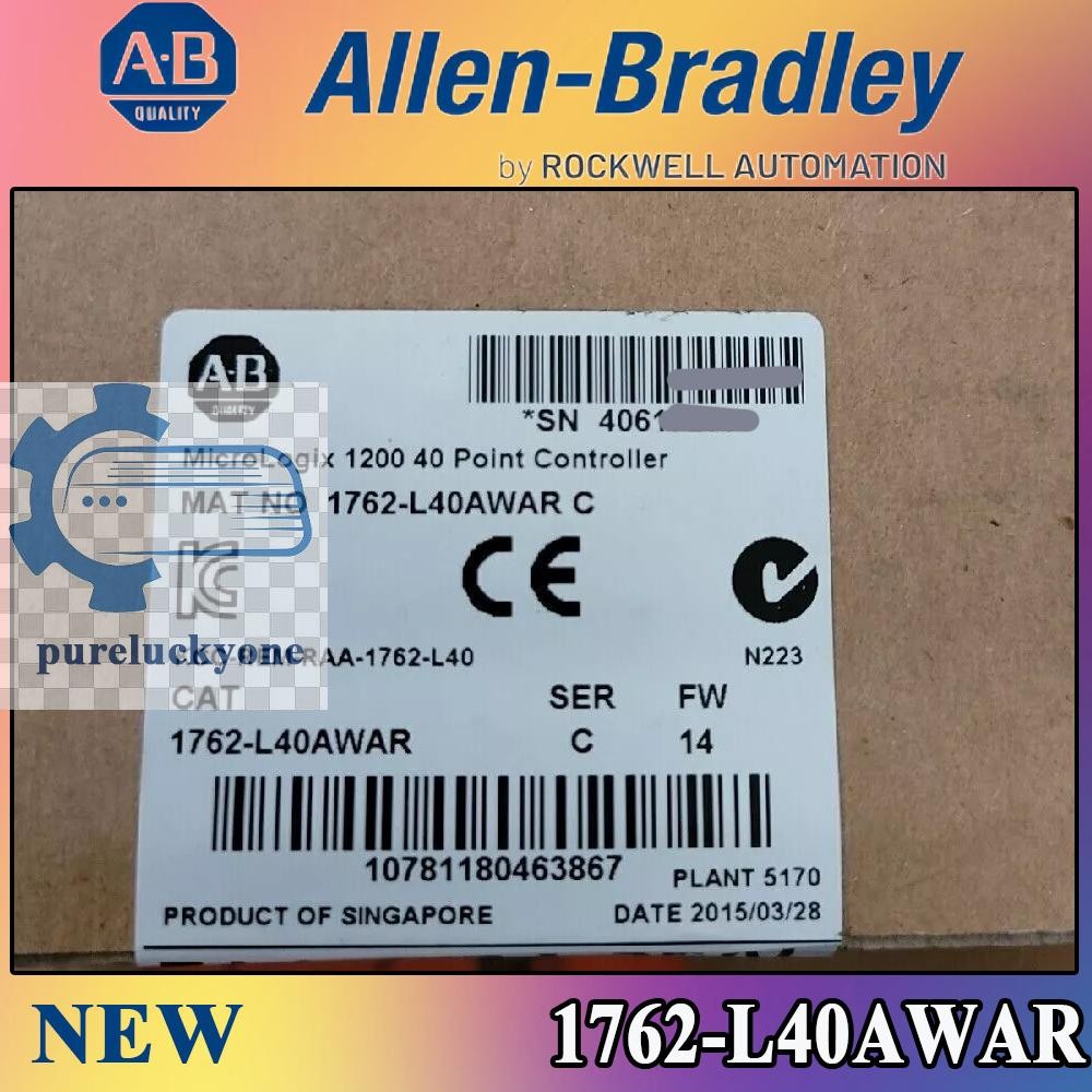 1762-L40AWAR NEW PLC Programmable Logic Controller 1762-L40AWAR New US